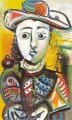Jeune fille assise 1970 Kubismus Pablo Picasso